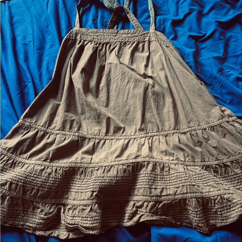 Charming Tan Dress